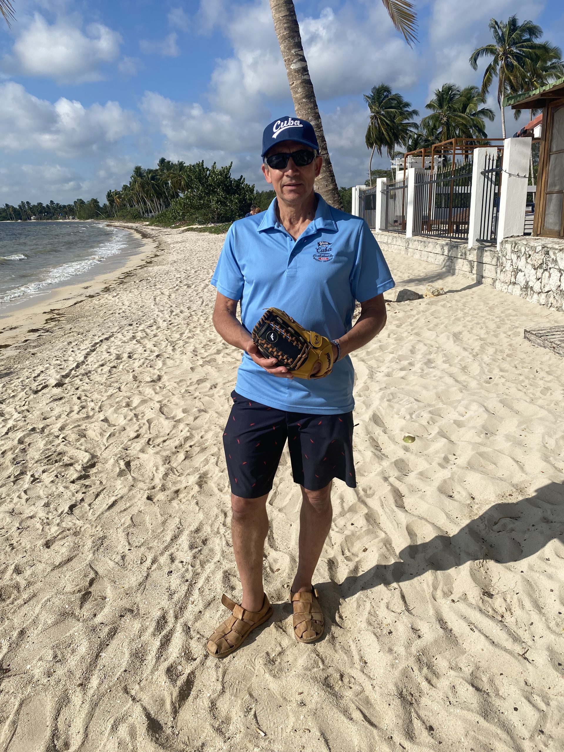 Drew Ponce, Ambassador for Gloves for Cuba.